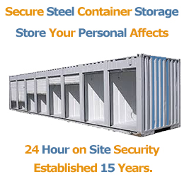 steel container storage